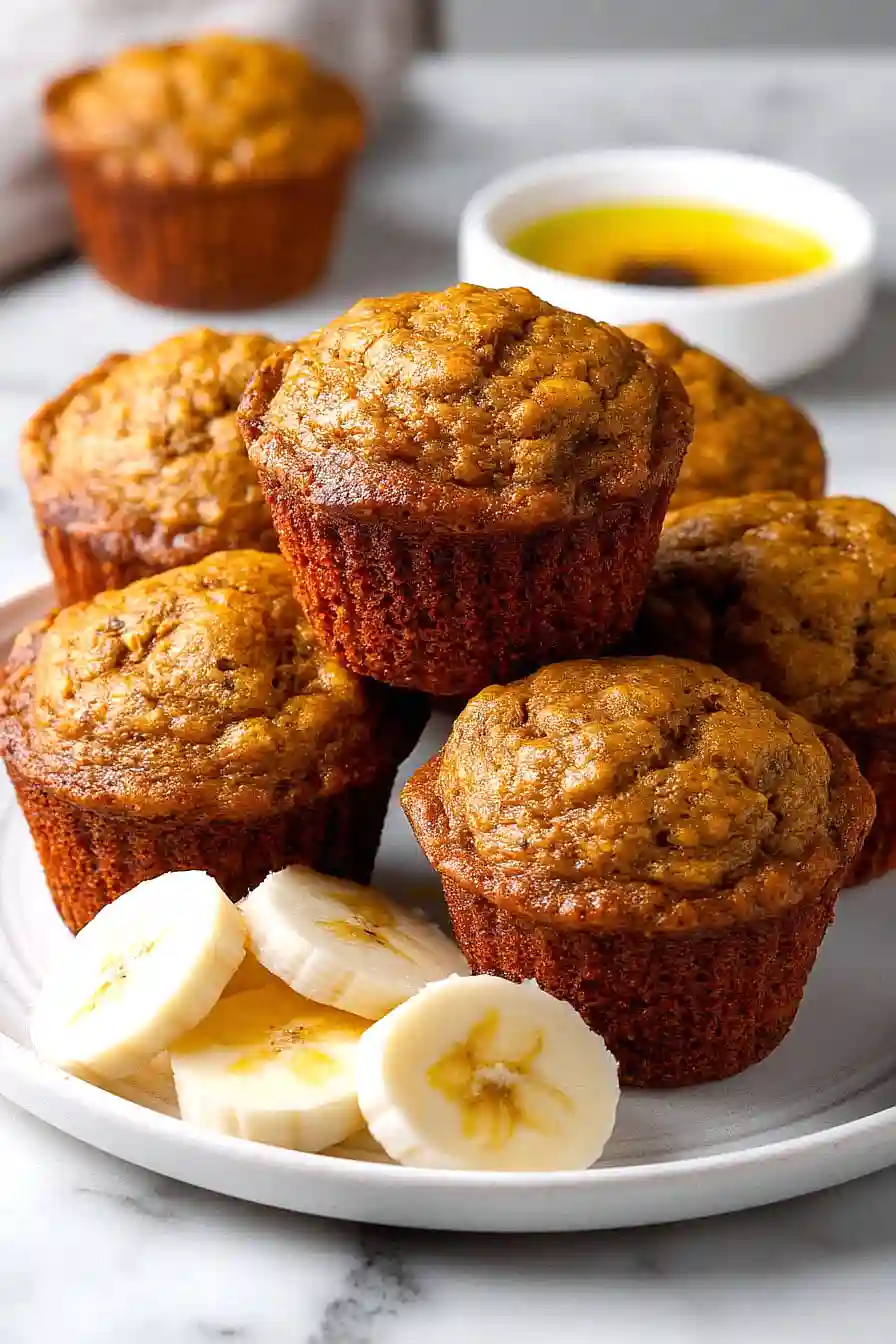 pumpkin banana muffins
