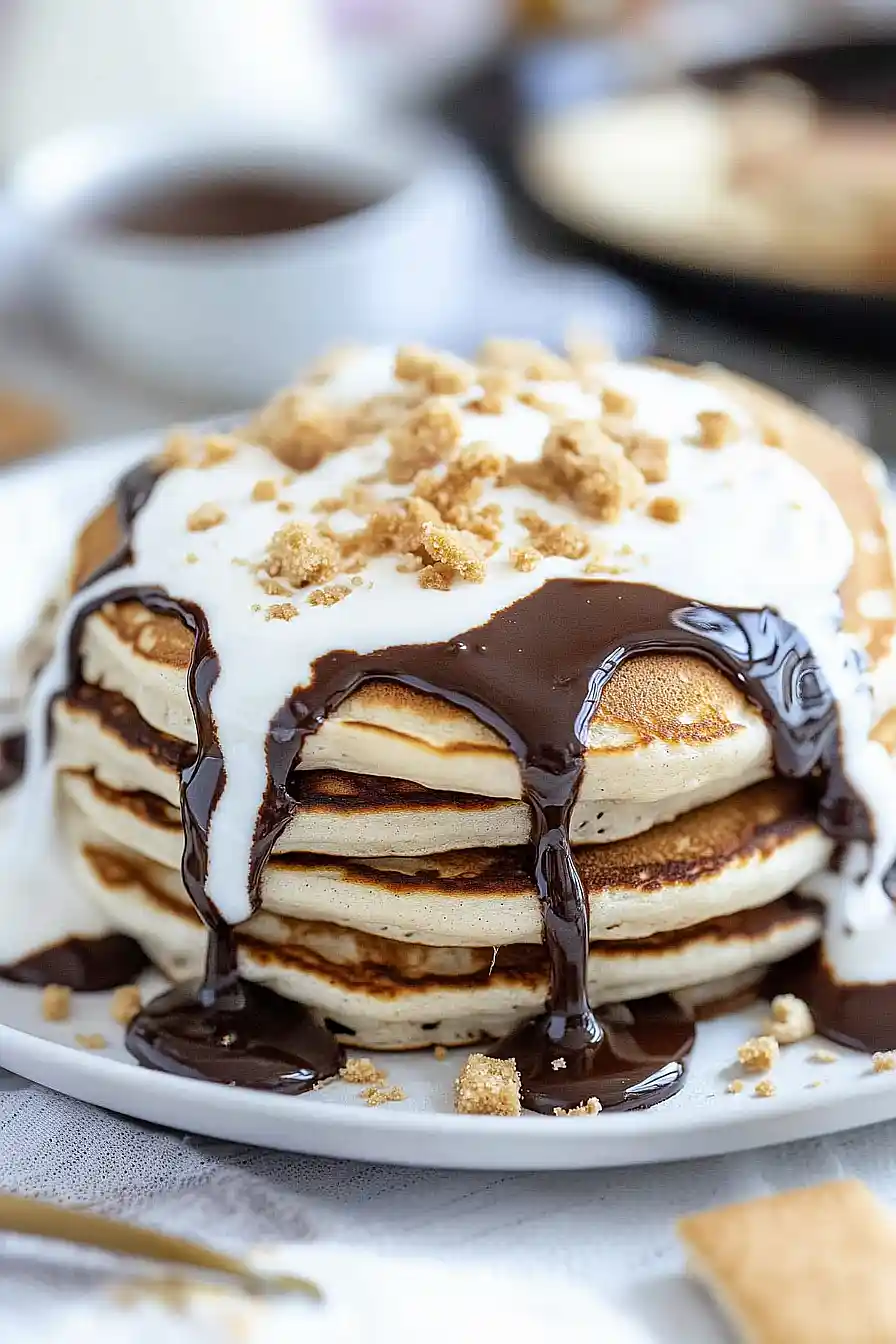 s'mores pancakes