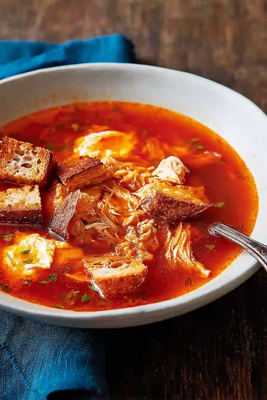 sopa de ajo (basque garlic soup)