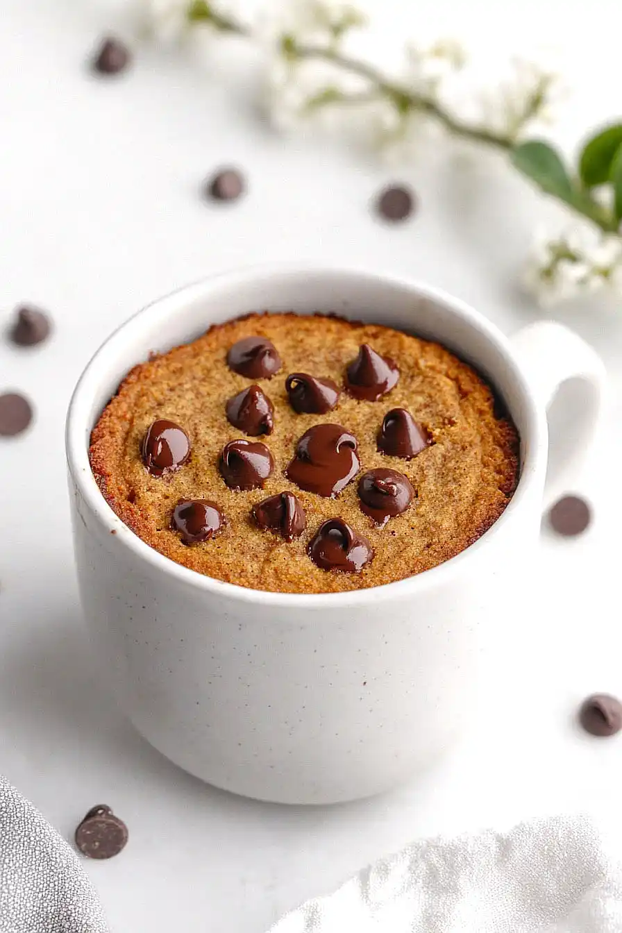pumpkin spice mug cake