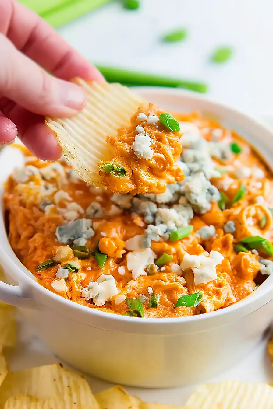 gluten free buffalo chicken dip
