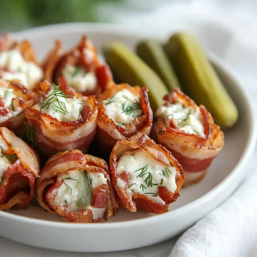 dill pickle bacon roll ups