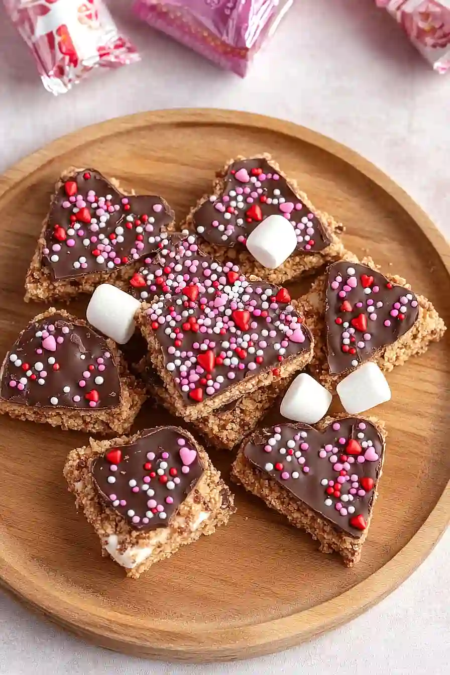 valentine's day s'mores 