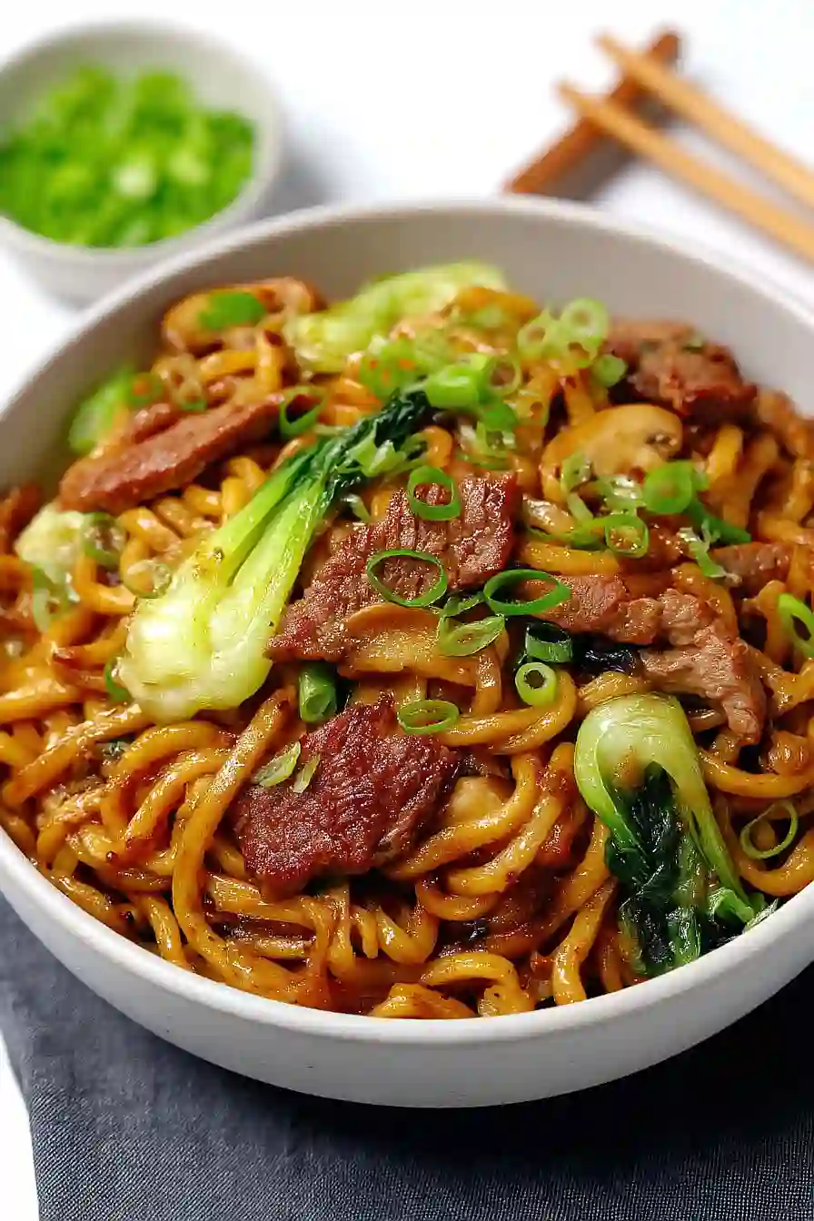 authentic lo mein