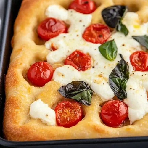 caprese focaccia