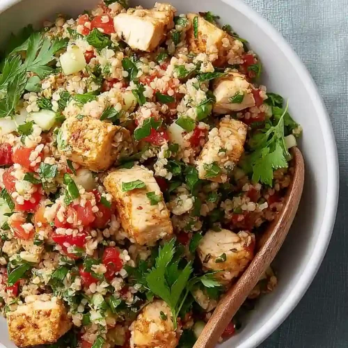 tabbouleh with chicken