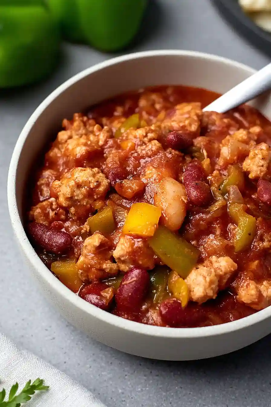 turkey burger chili