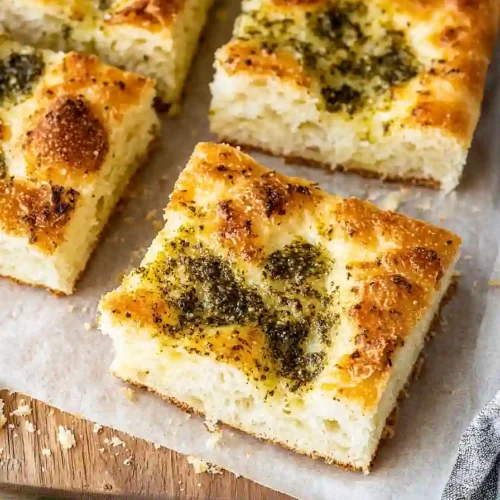 pesto focaccia