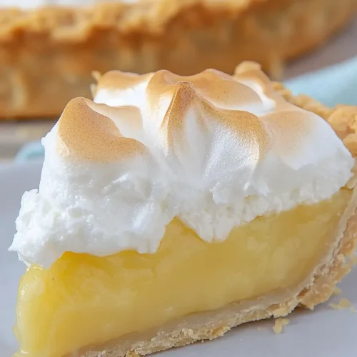 lemon meringue pie no cornstarch