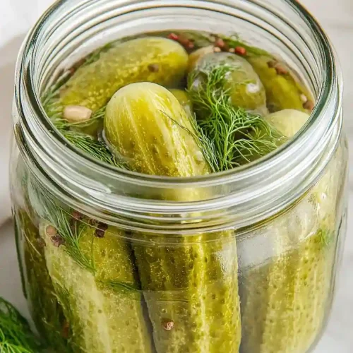 water bath canning dill pickle