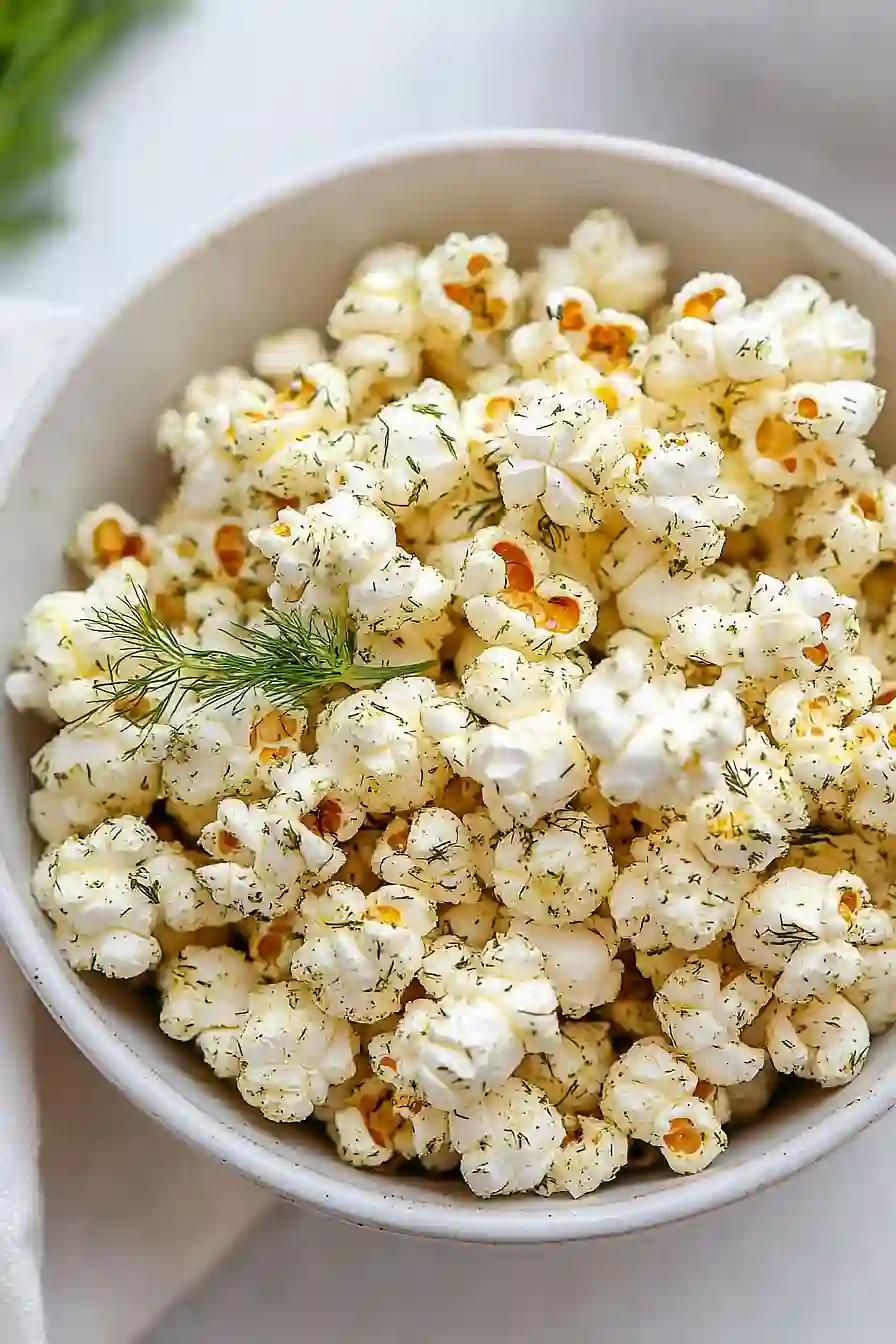 dill pickle popcorn
