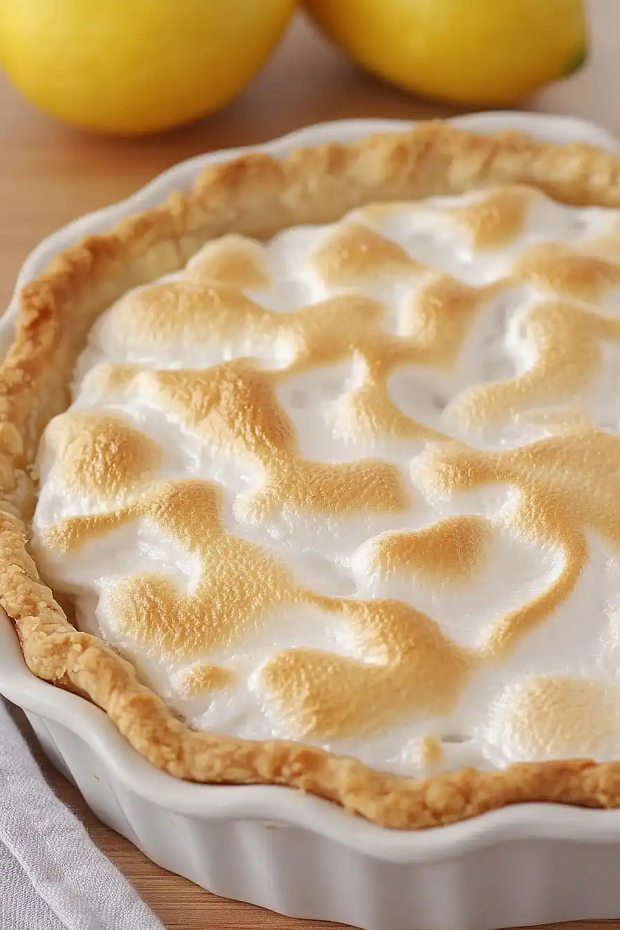 lemon meringue pie no cornstarch