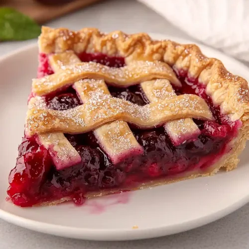 sour cherry pie