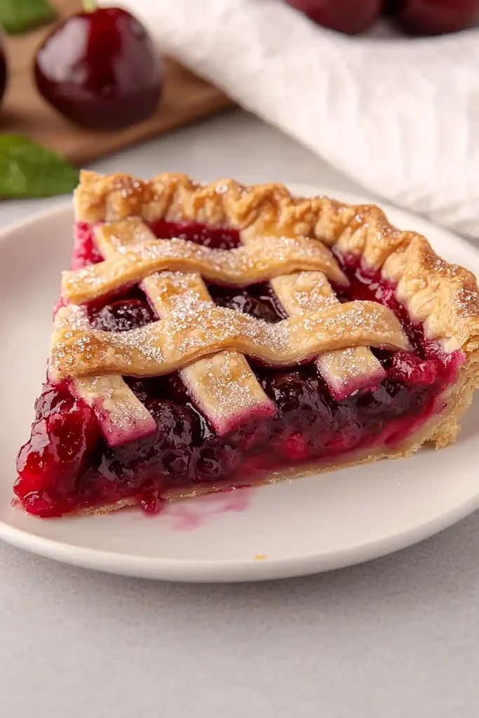 sour cherry pie