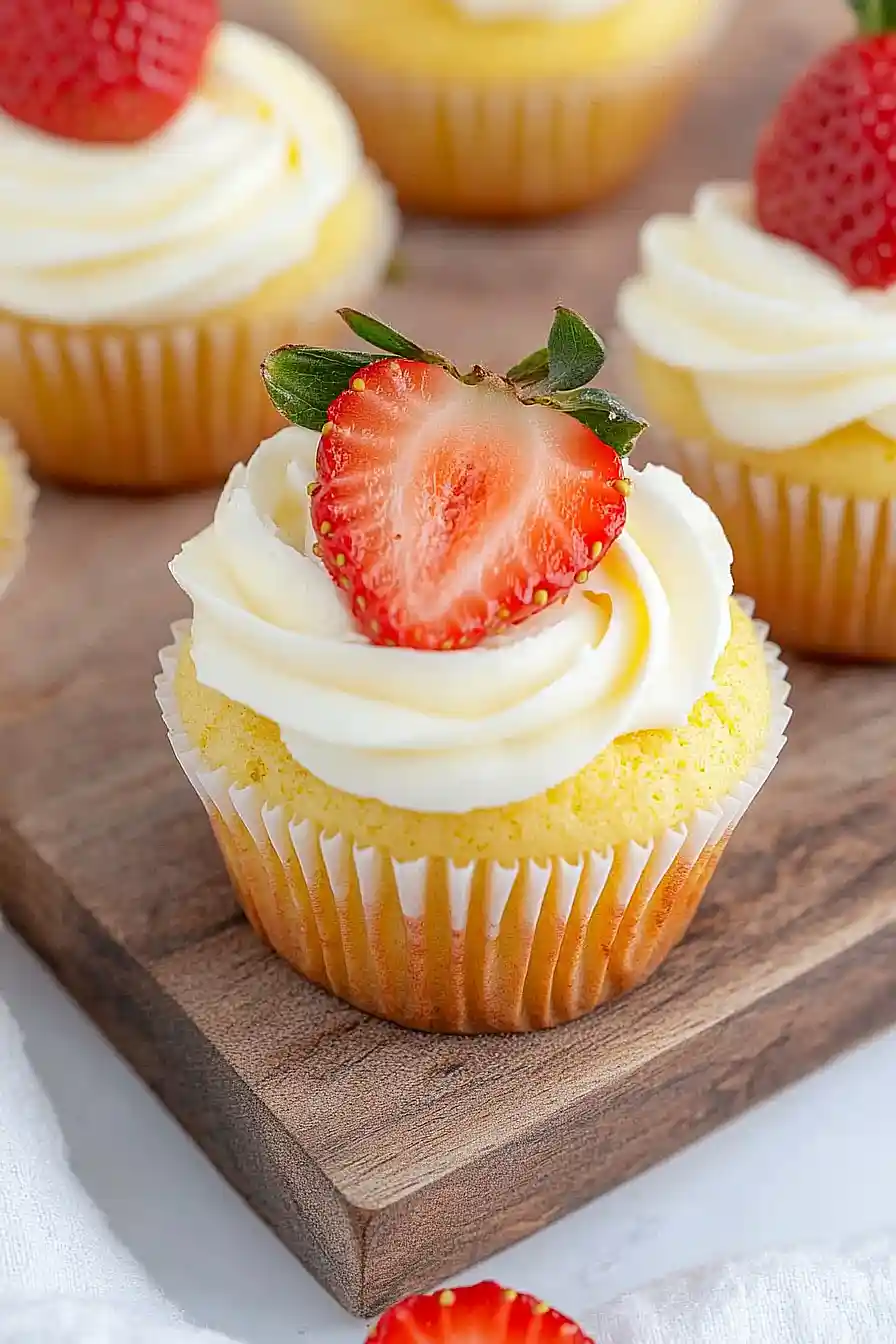 lemon cupcakes from box cake