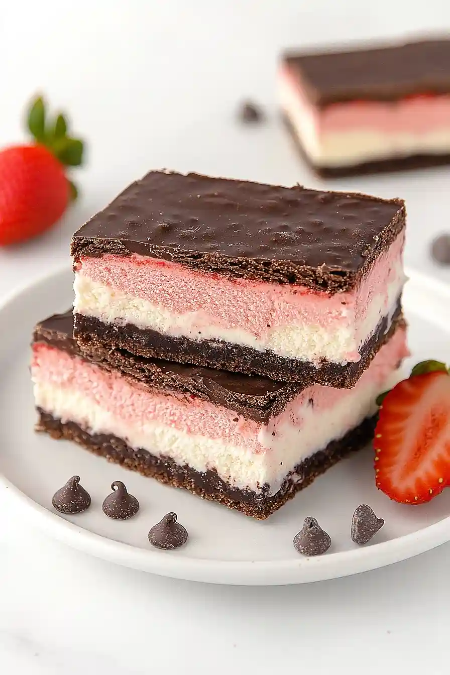 neapolitan ice cream sandwich cake