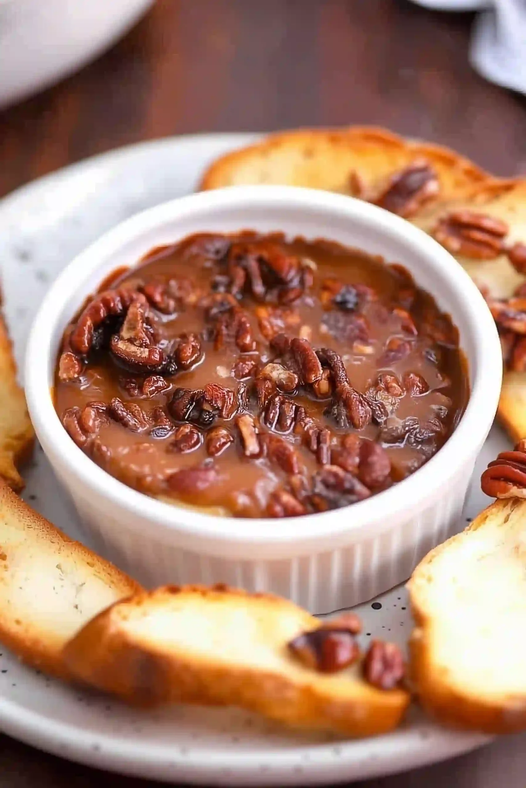 pecan pie baked brie