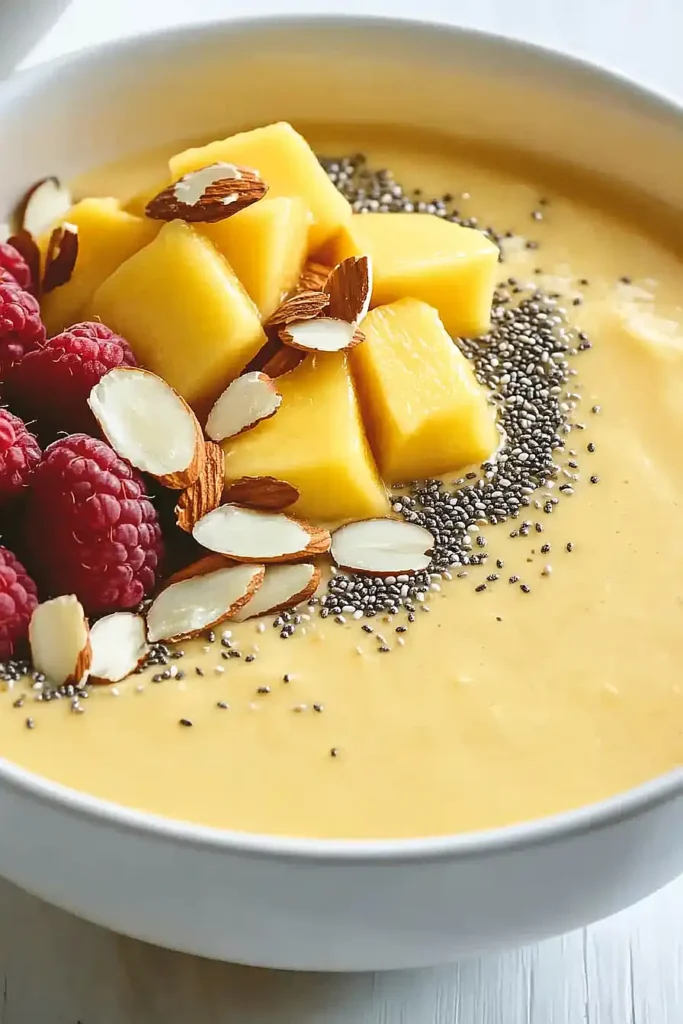 mango smoothie bowl