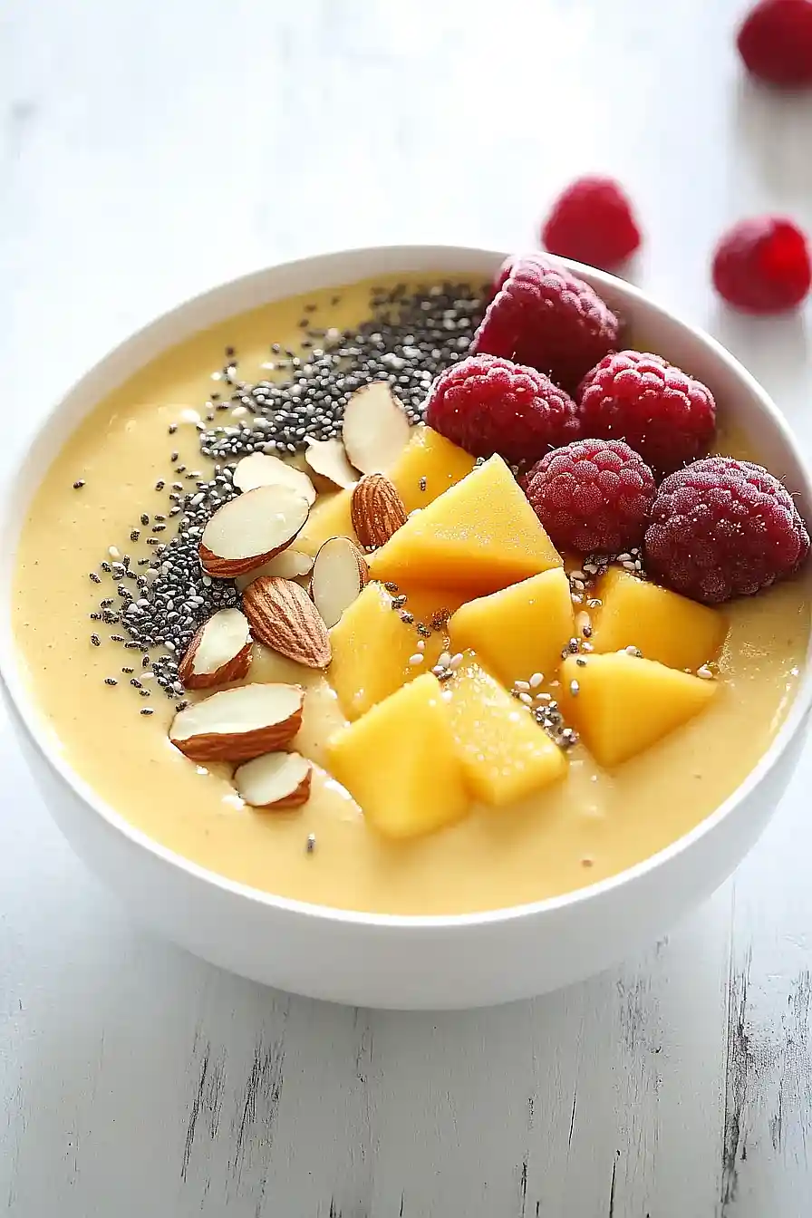 mango smoothie bowl