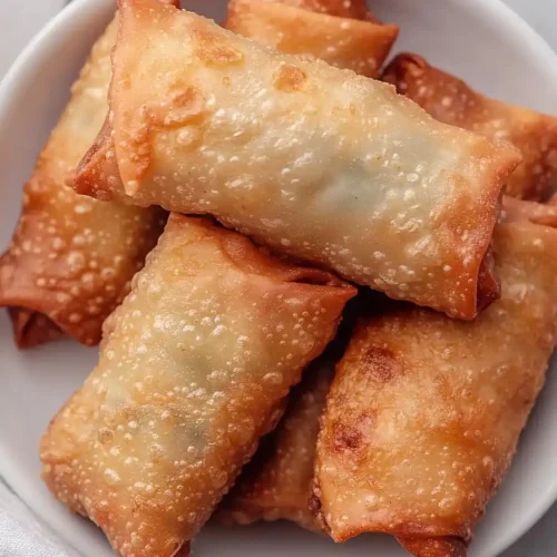 fried chicken egg rolls