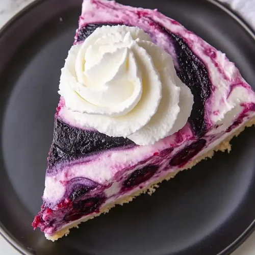 black raspberry cheesecake