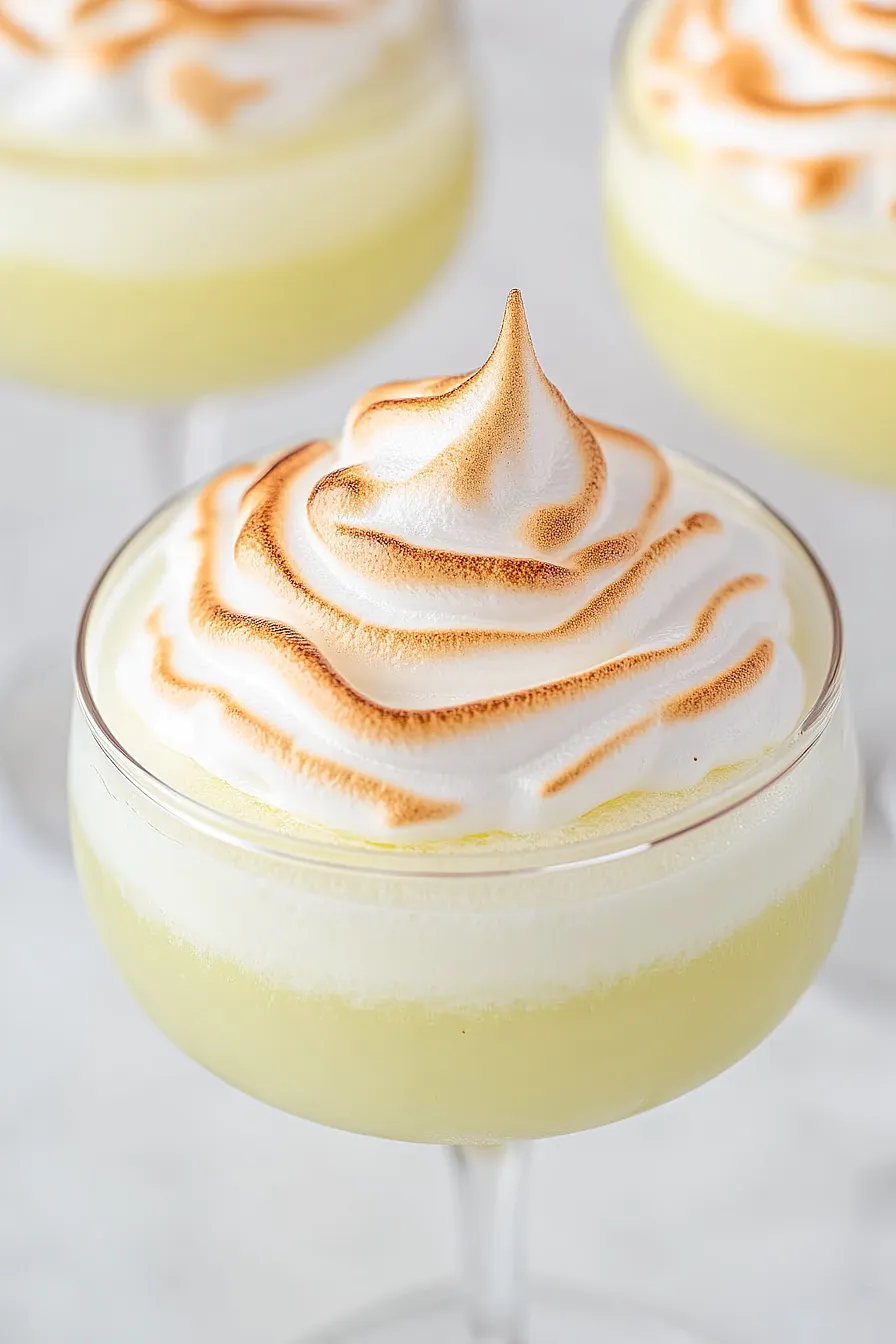 lemon meringue pie martinis