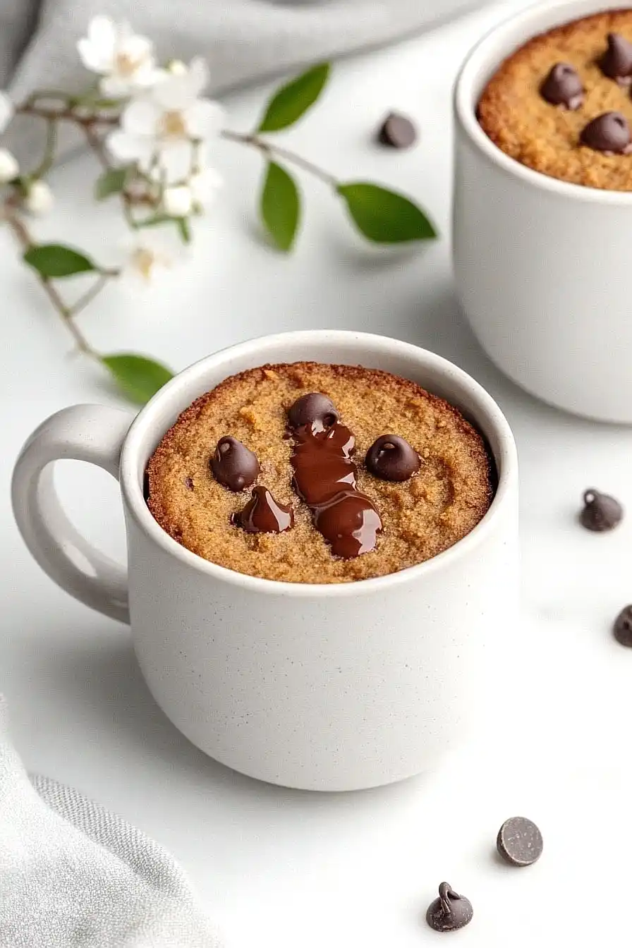 pumpkin spice mug cake