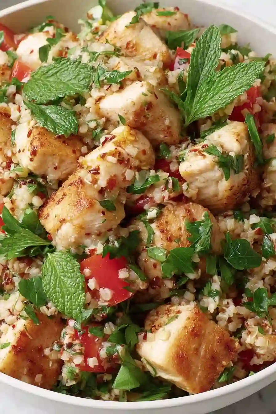 tabbouleh with chicken
