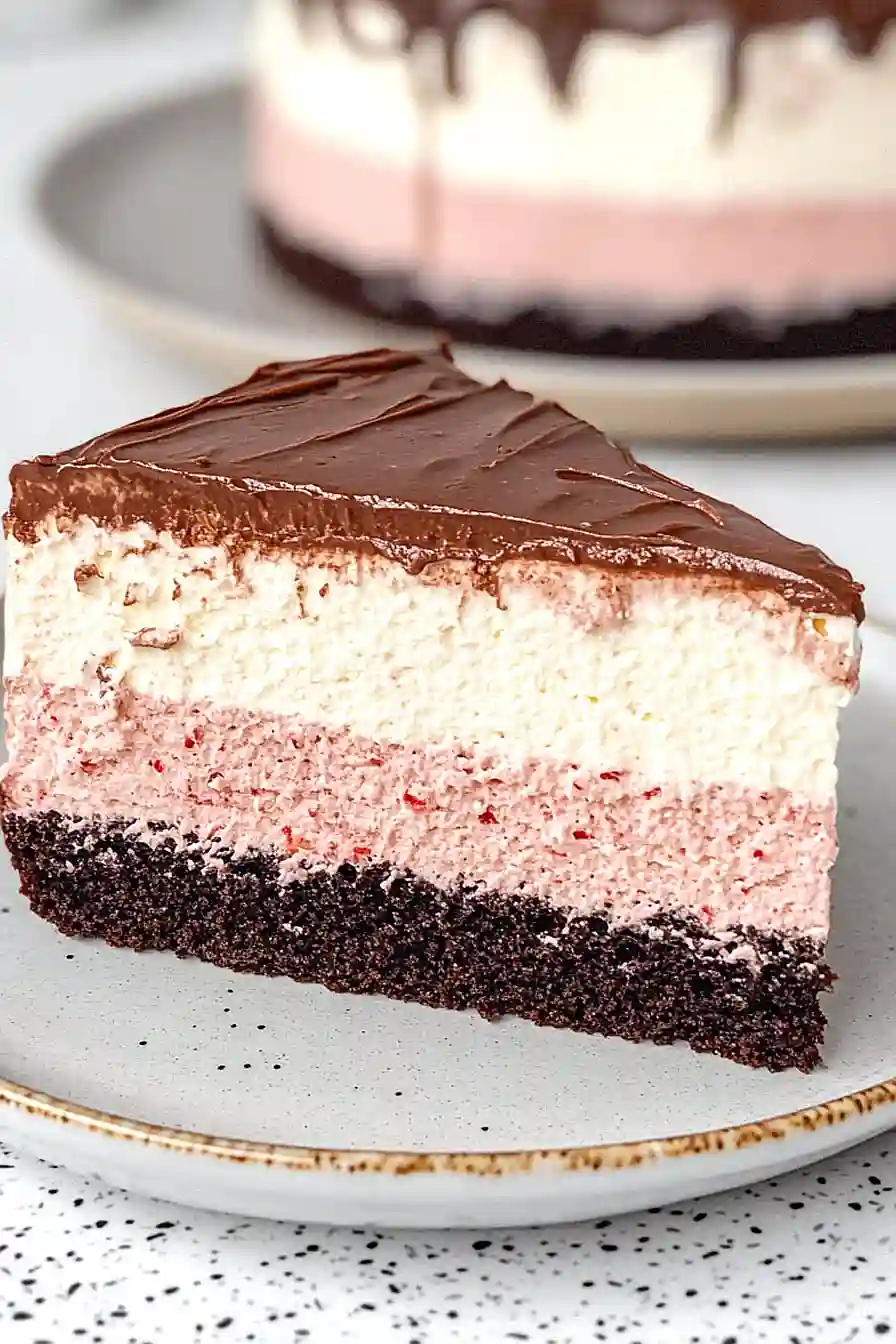 neapolitan mousse cake