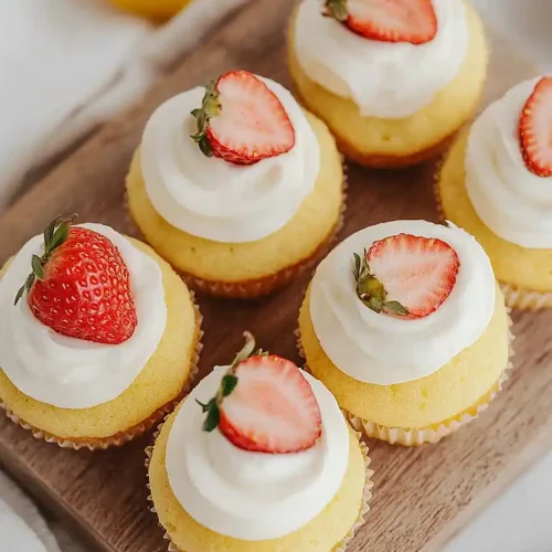 lemon cupcakes from box cake