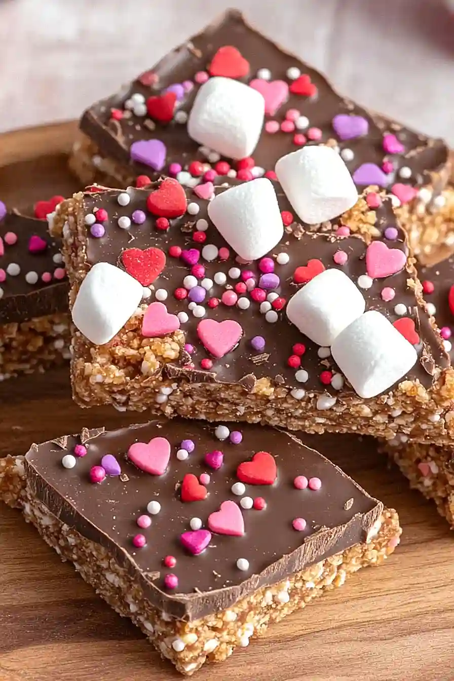 valentine's day s'mores 