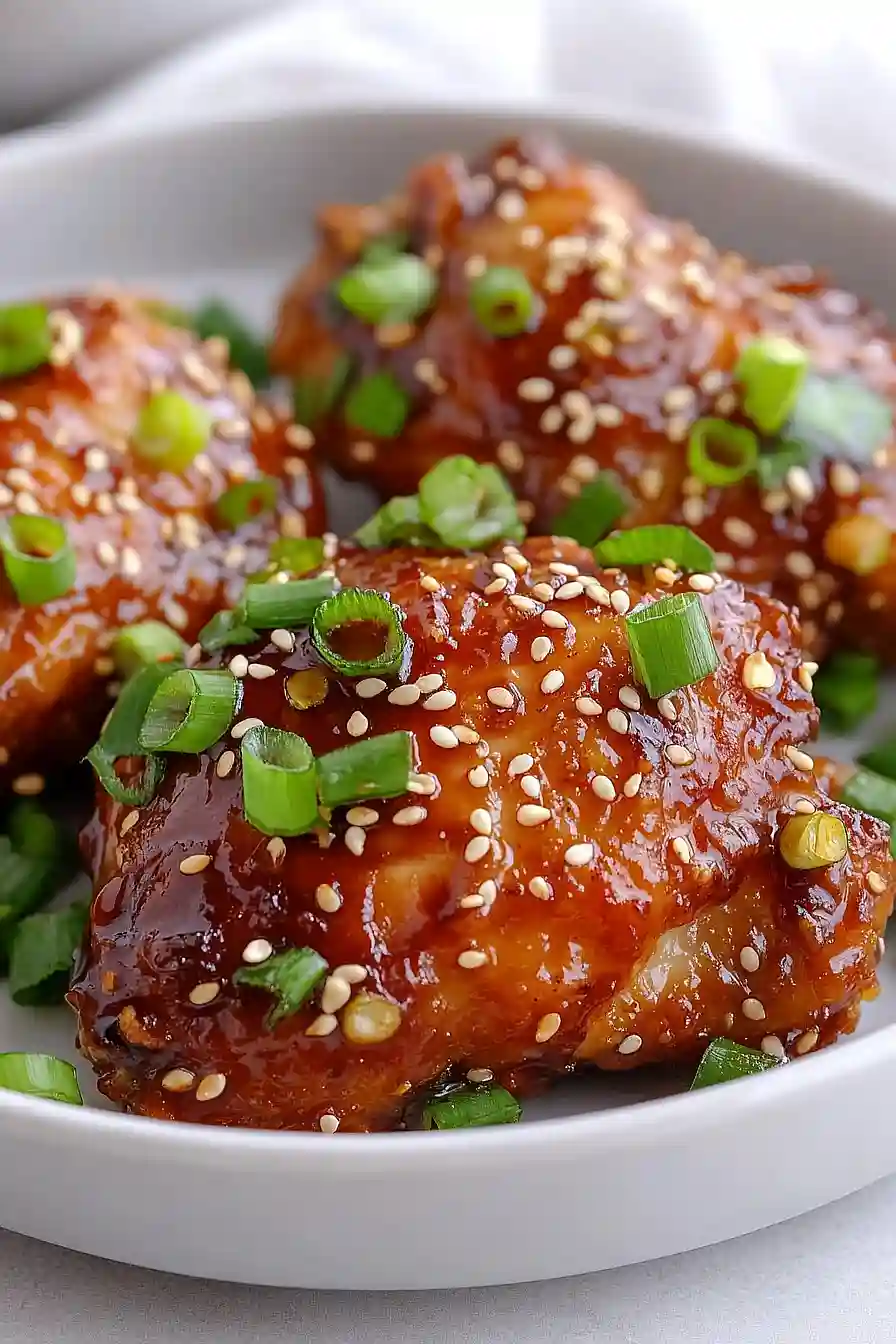 glazed fried chicken