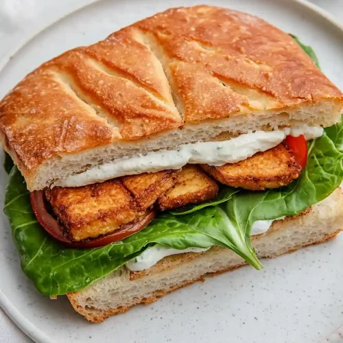 focaccia blt sandwich