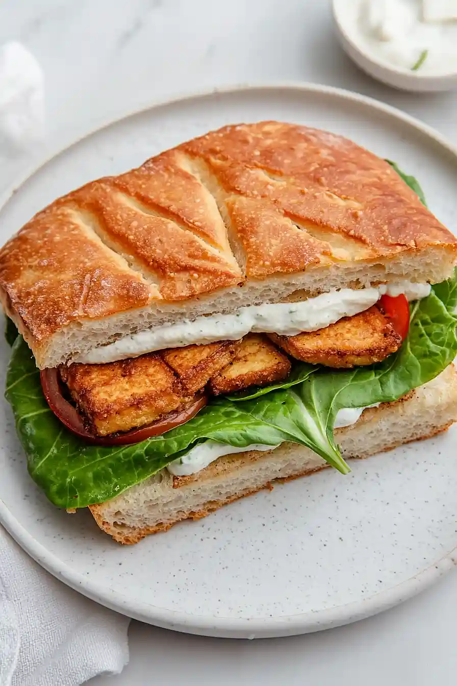 focaccia blt sandwich