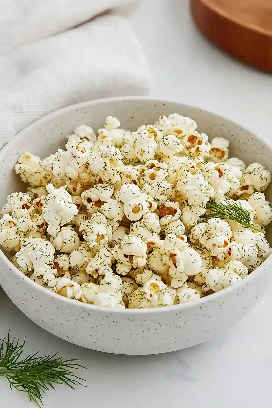 dill pickle popcorn