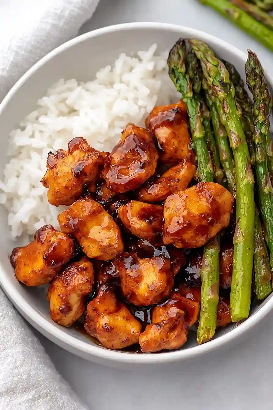 balsamic chicken bowl