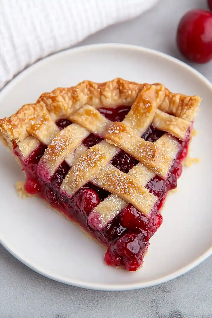 sour cherry pie