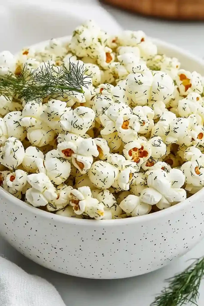 dill pickle popcorn