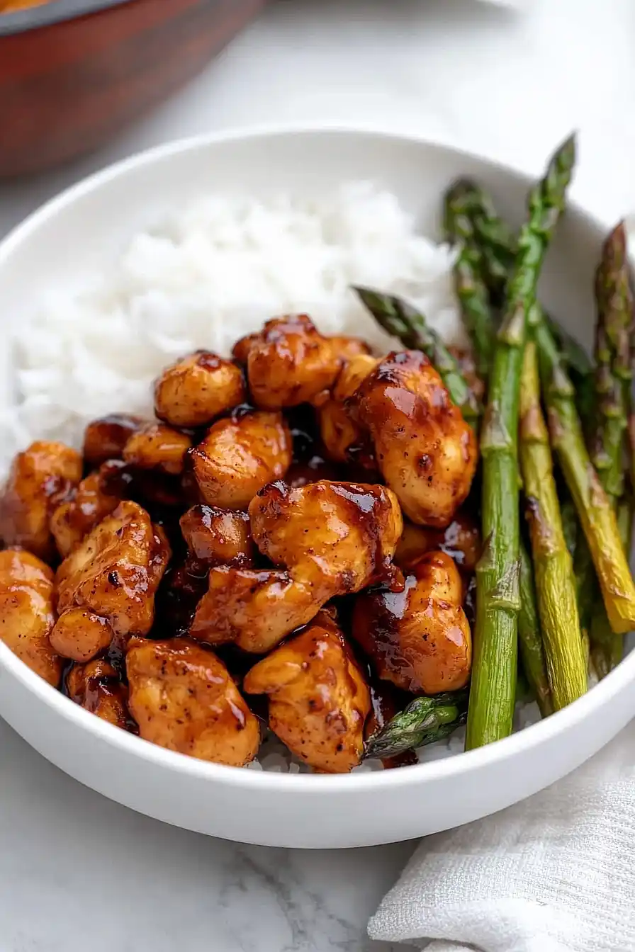 balsamic chicken bowl
