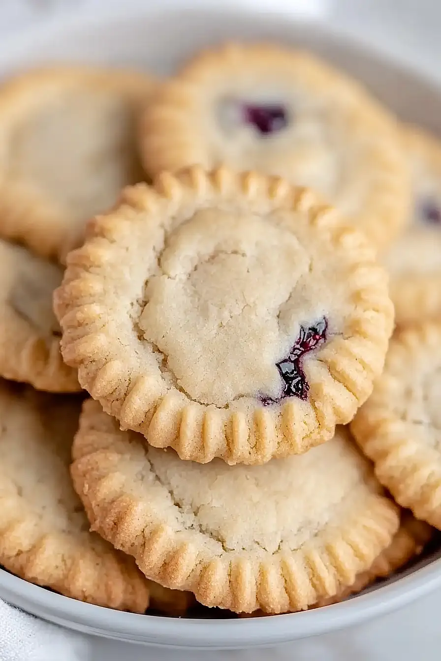 black raspberry filled cookies