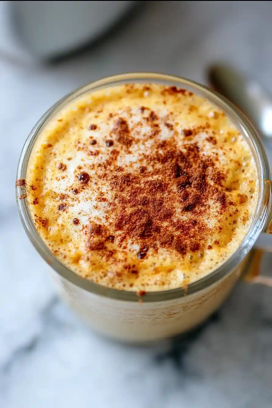 pumpkin oat milk coffee