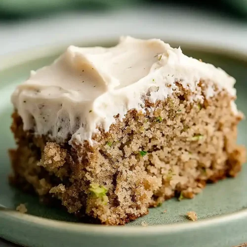 vanilla zucchini cake recipe