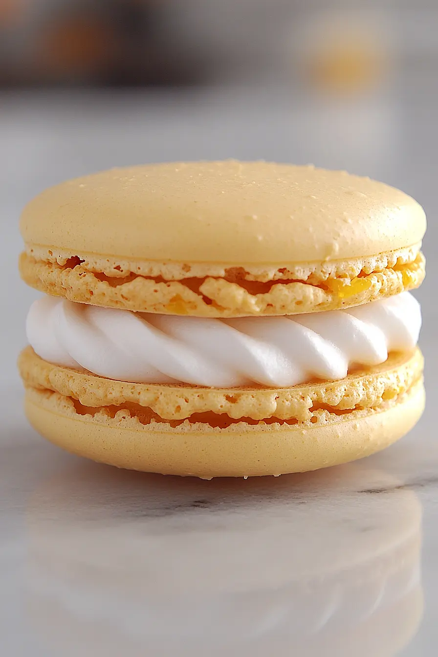 lemon meringue pie macarons