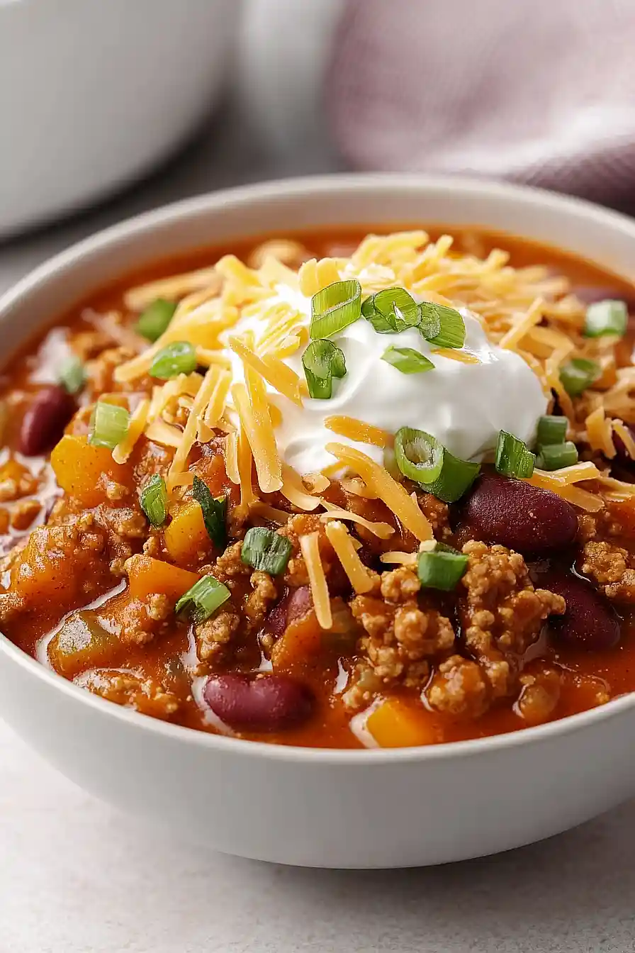 turkey pumpkin chili