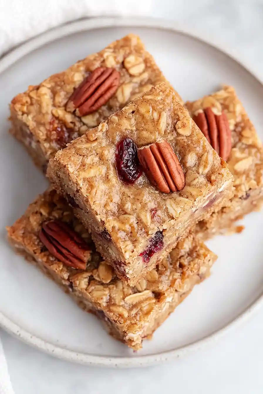 fruit and nut oatmeal bars