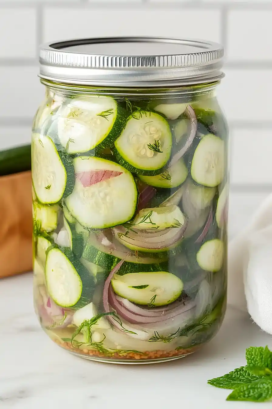 zucchini dill pickle