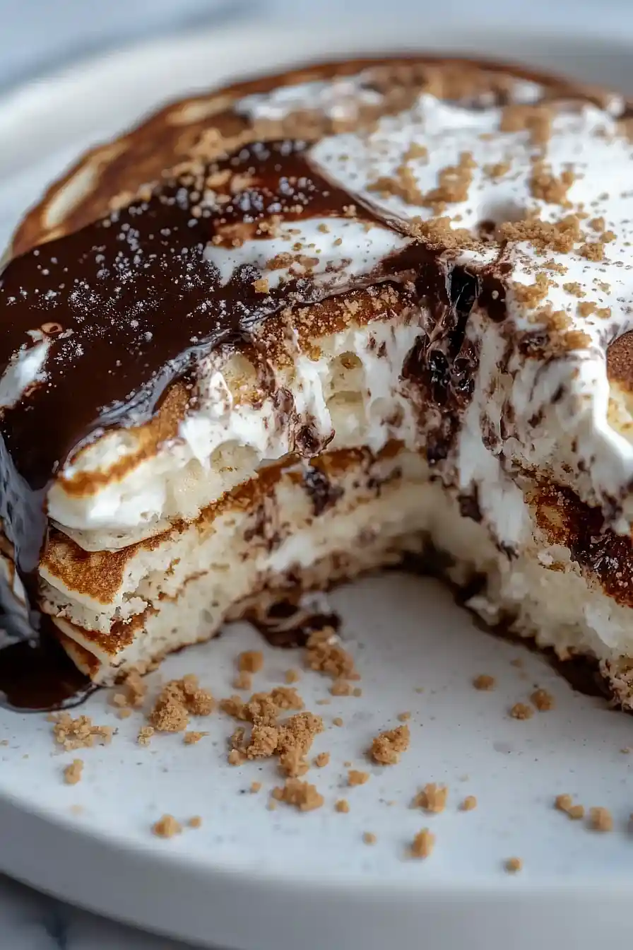 s'mores pancakes