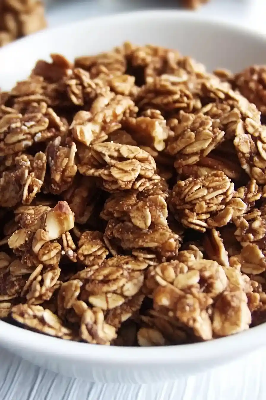 maple pecan granola