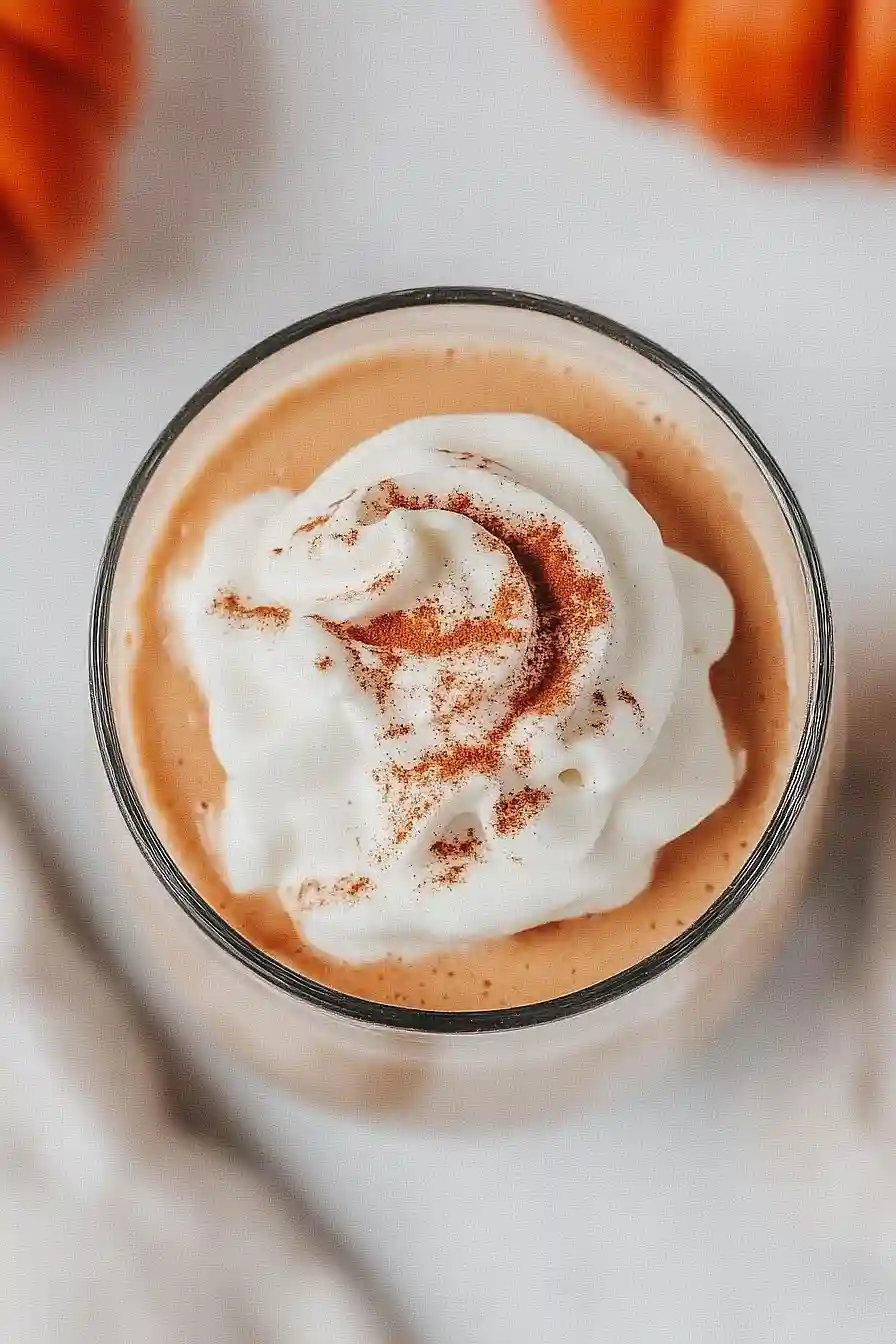 pumpkin coffee mousse