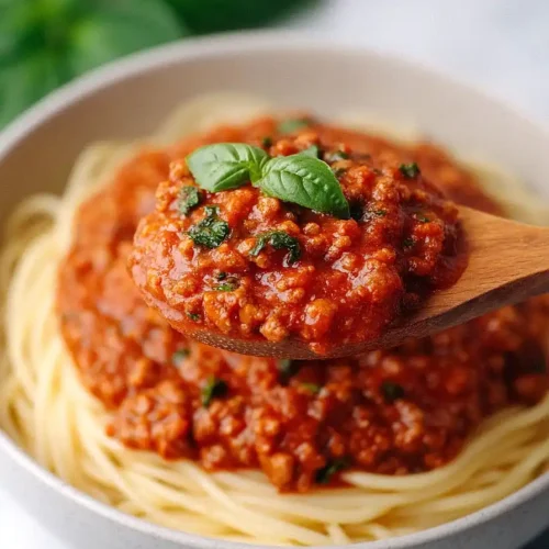 homemade spaghetti sauce